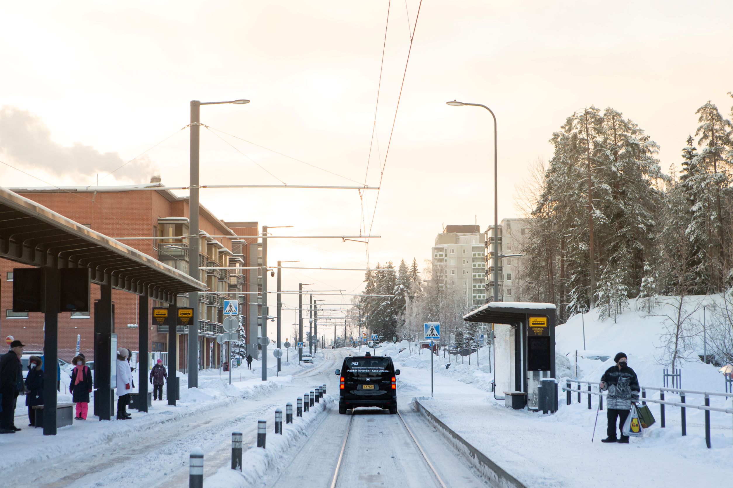 Tampere Testbed Hervanta Sensible 4 robotbus